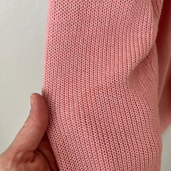 Eileen Fisher Woman Pink Open Drape Front Cardigan Sweater Plus Size 3X - Picture 4 of 11